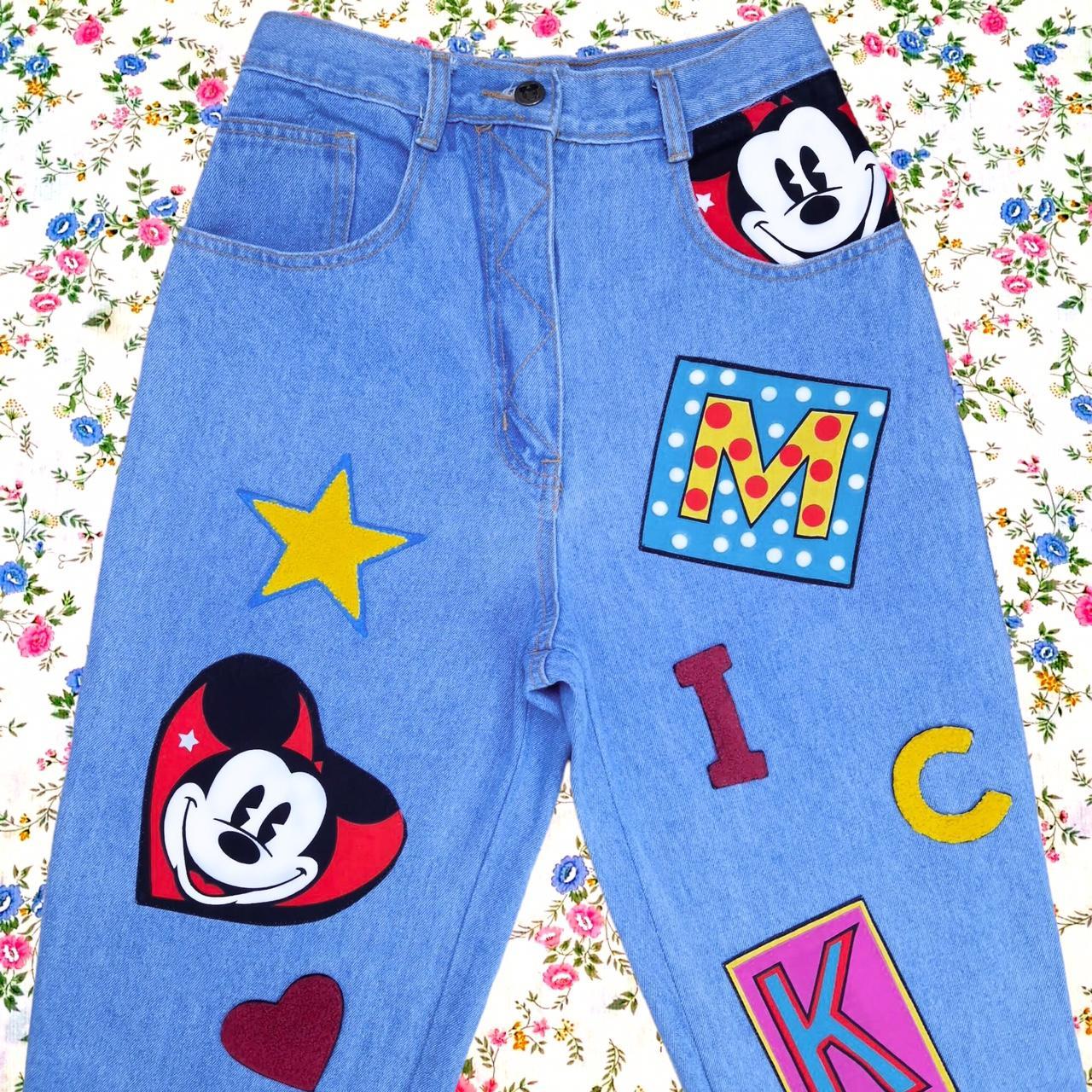 90s vintage Disney jeans in a high waist fit 😍They... Depop