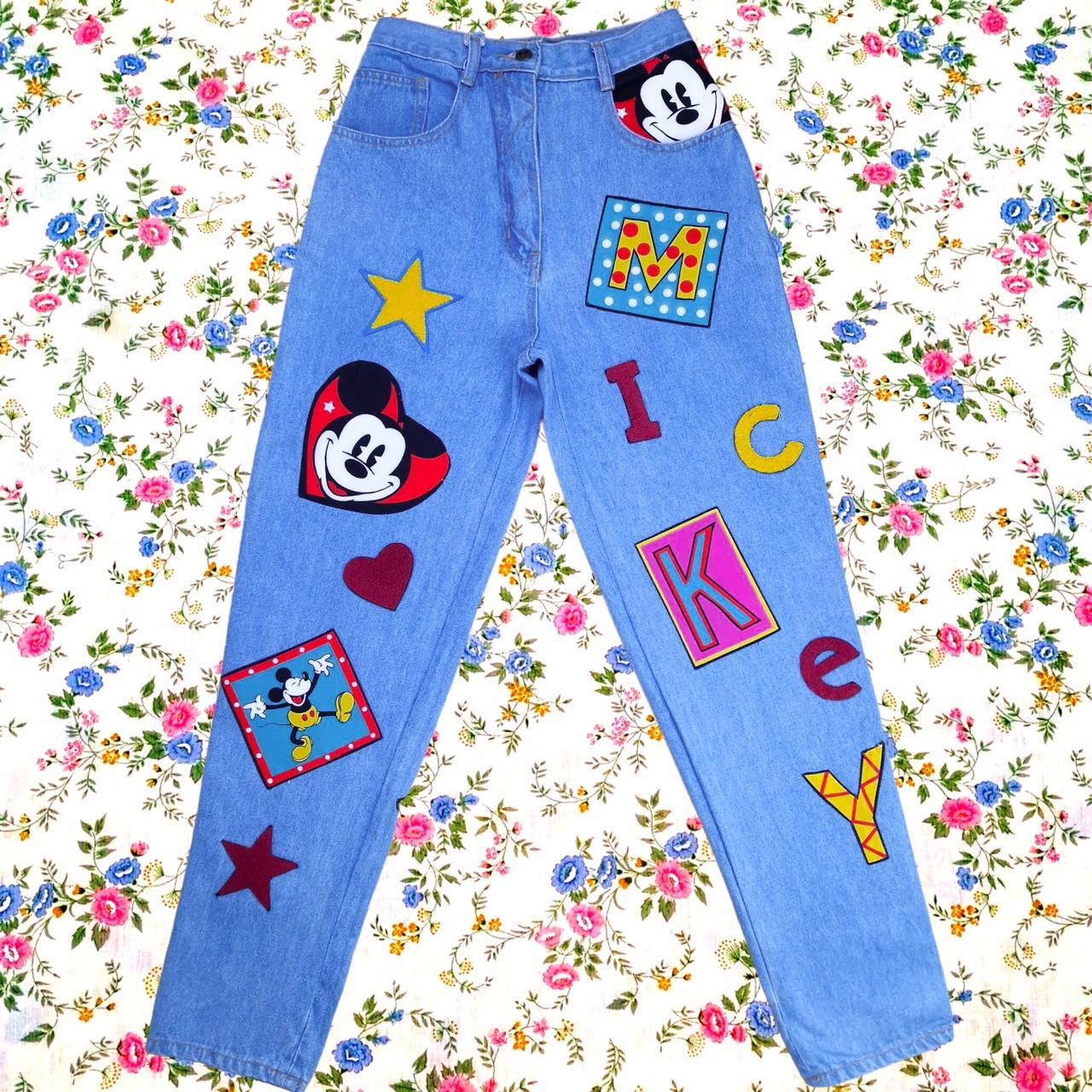 90s vintage Disney jeans in a high waist fit 😍They... - Depop