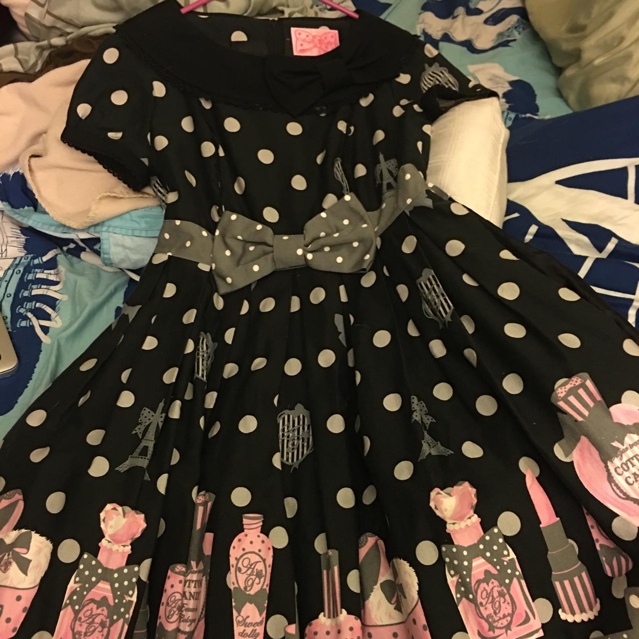 AP black Fantastic Dolly OP. Worn but good... - Depop