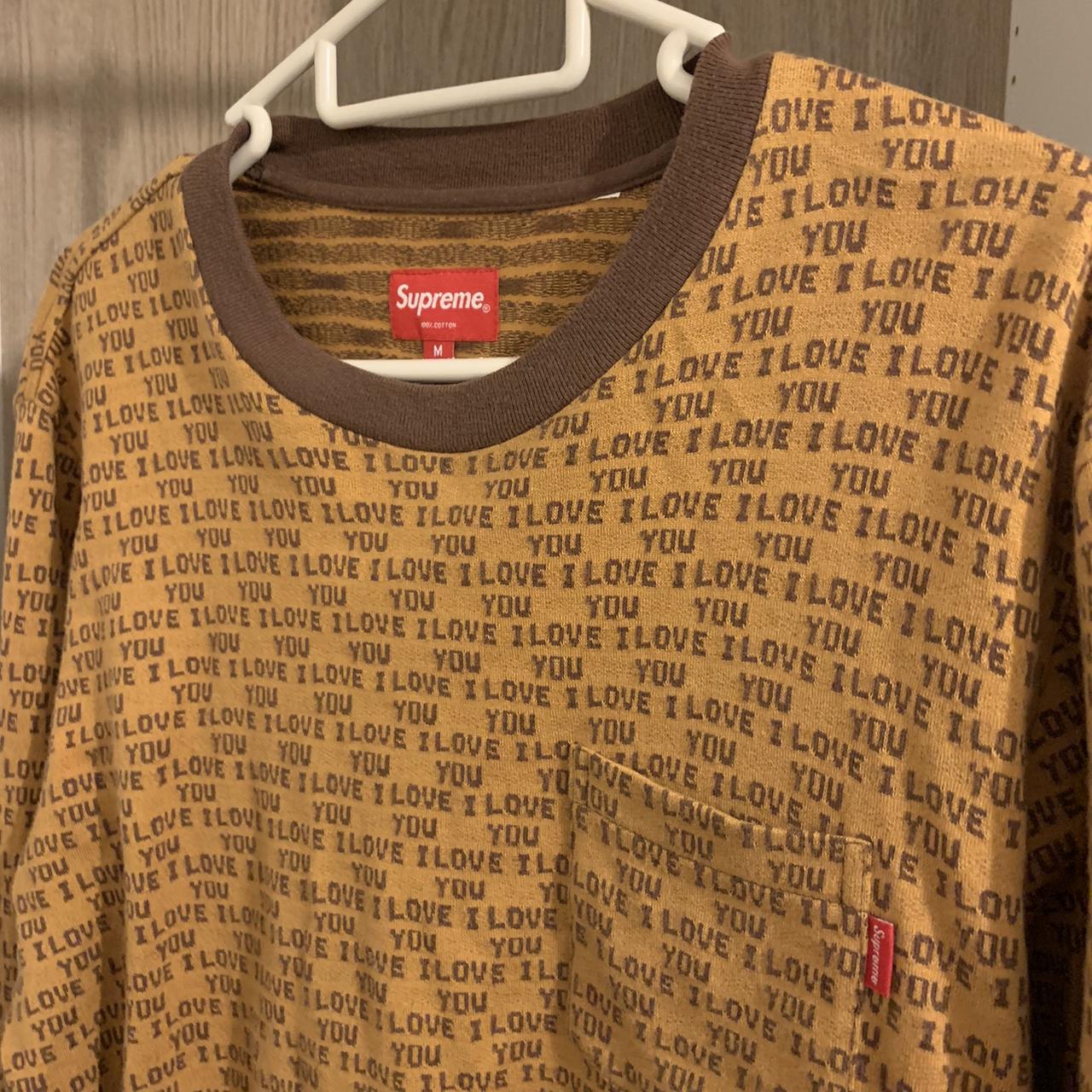 supreme i love you long sleeve