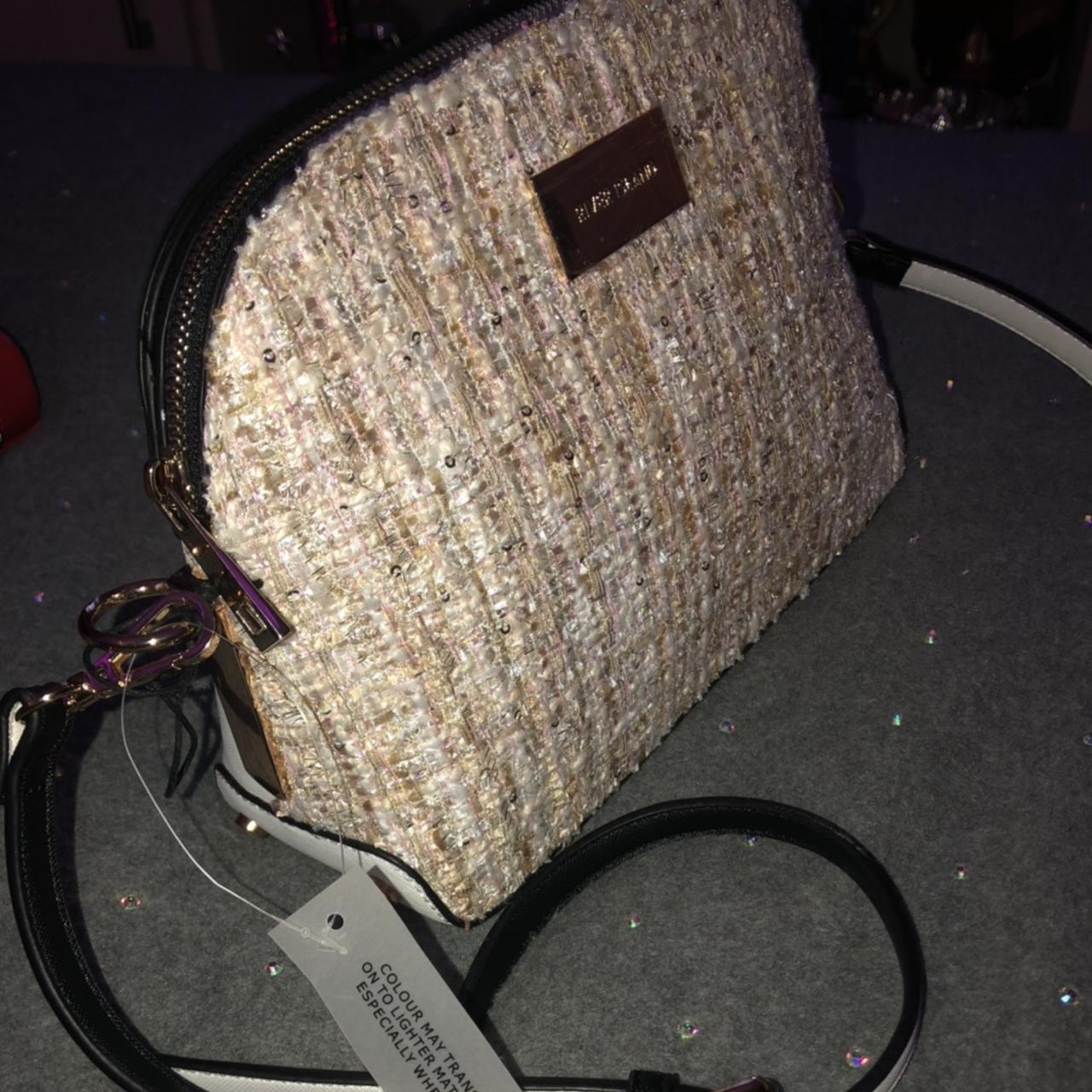 River island tweed online bag