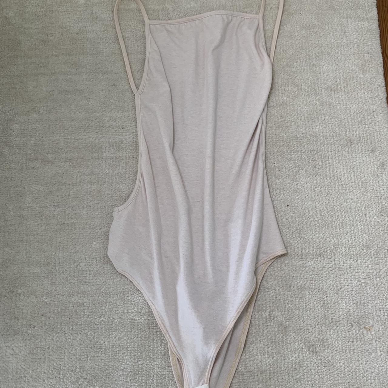 Maison Margiela archive body suit (blank white... - Depop