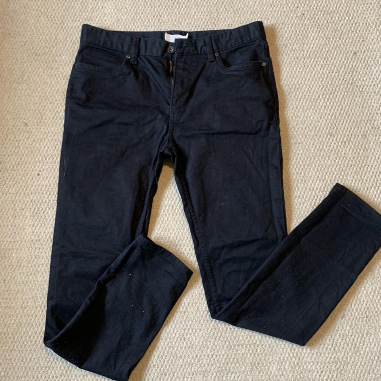 Topman Stretch Skinny Black jeans Worn once so... - Depop