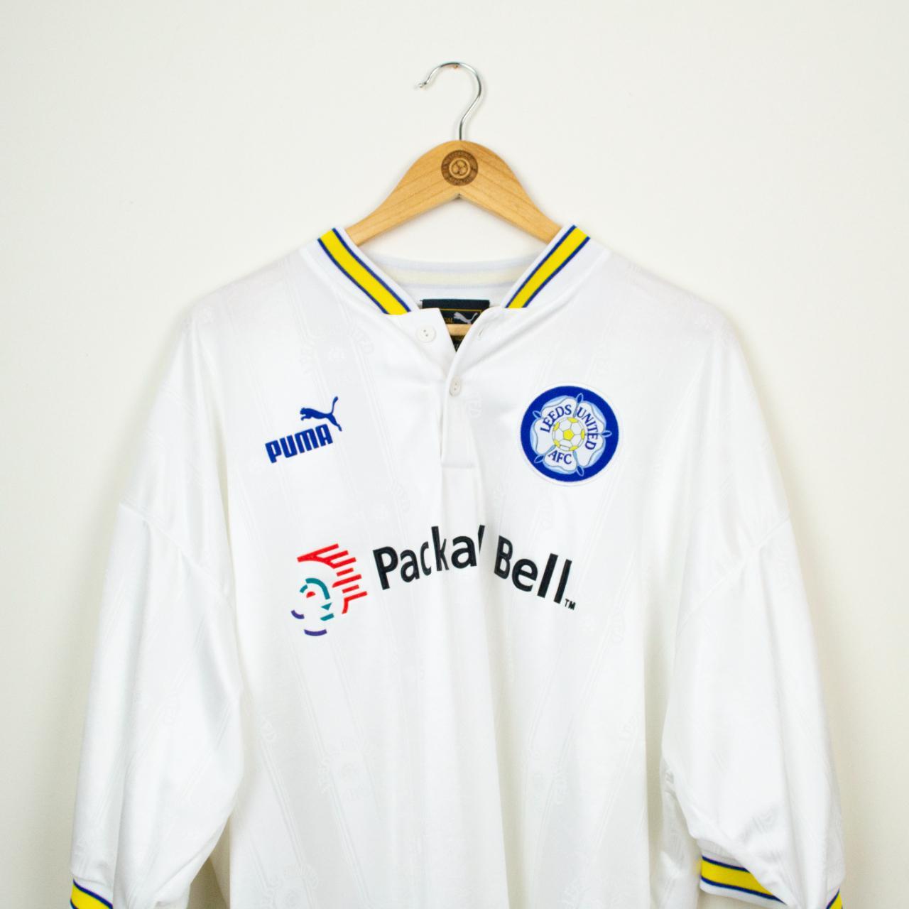 Leeds home shirt 96/98 2XL Team Leeds... Depop