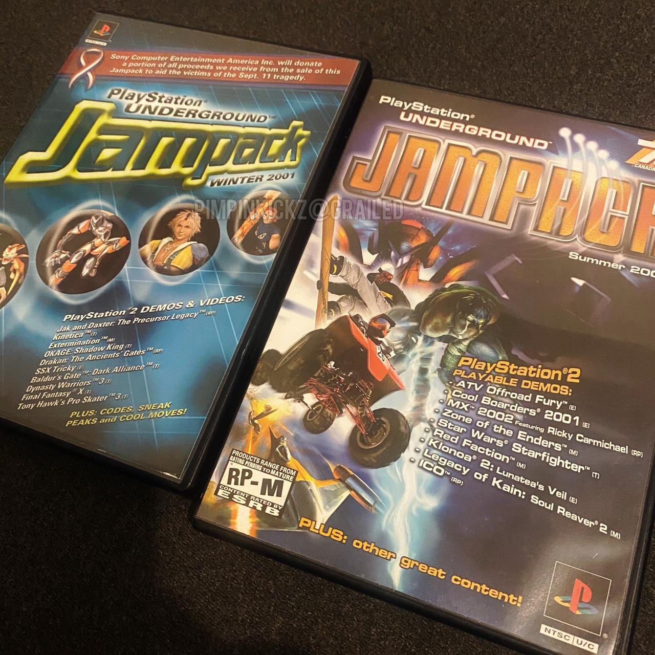 PlayStation underground jampack winter 2001 summer. Depop