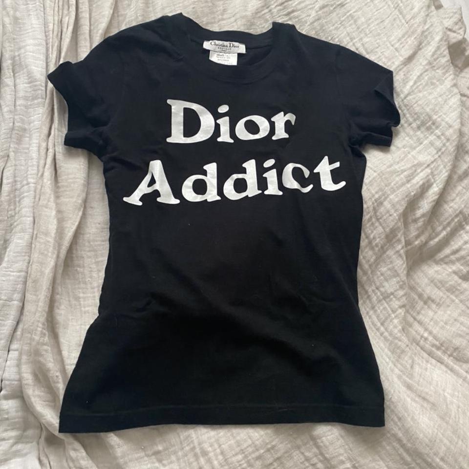 dior addict t shirt authentic