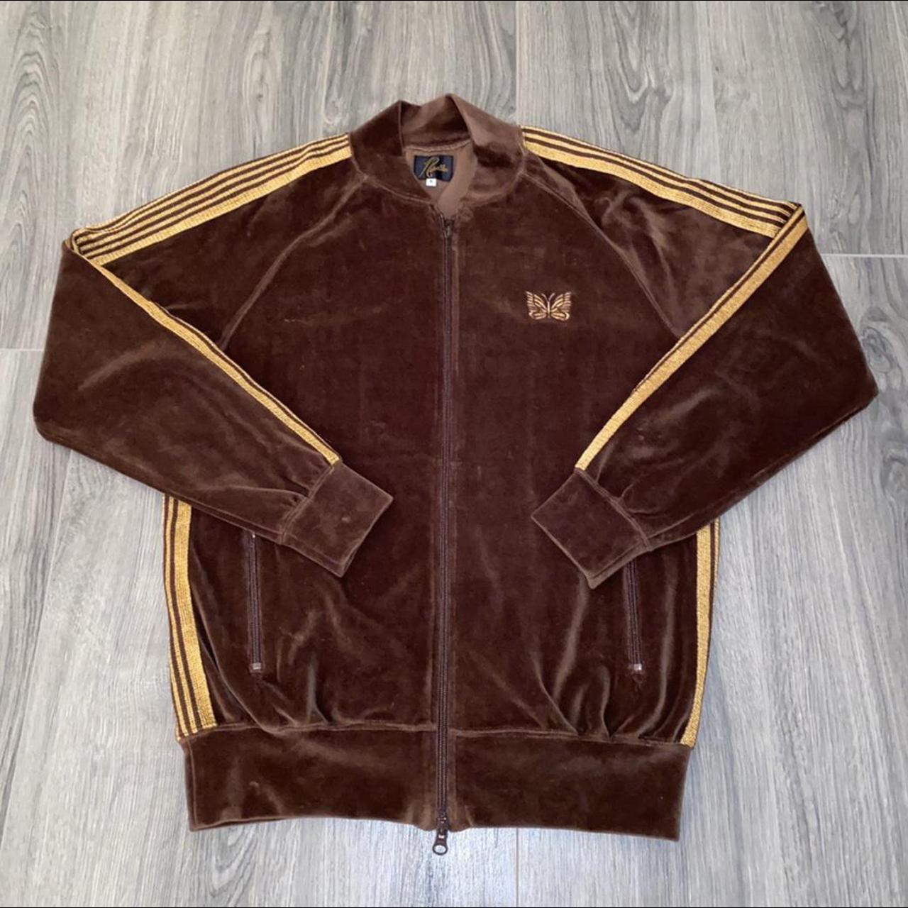 Needles Men's Brown and Gold Jacket
