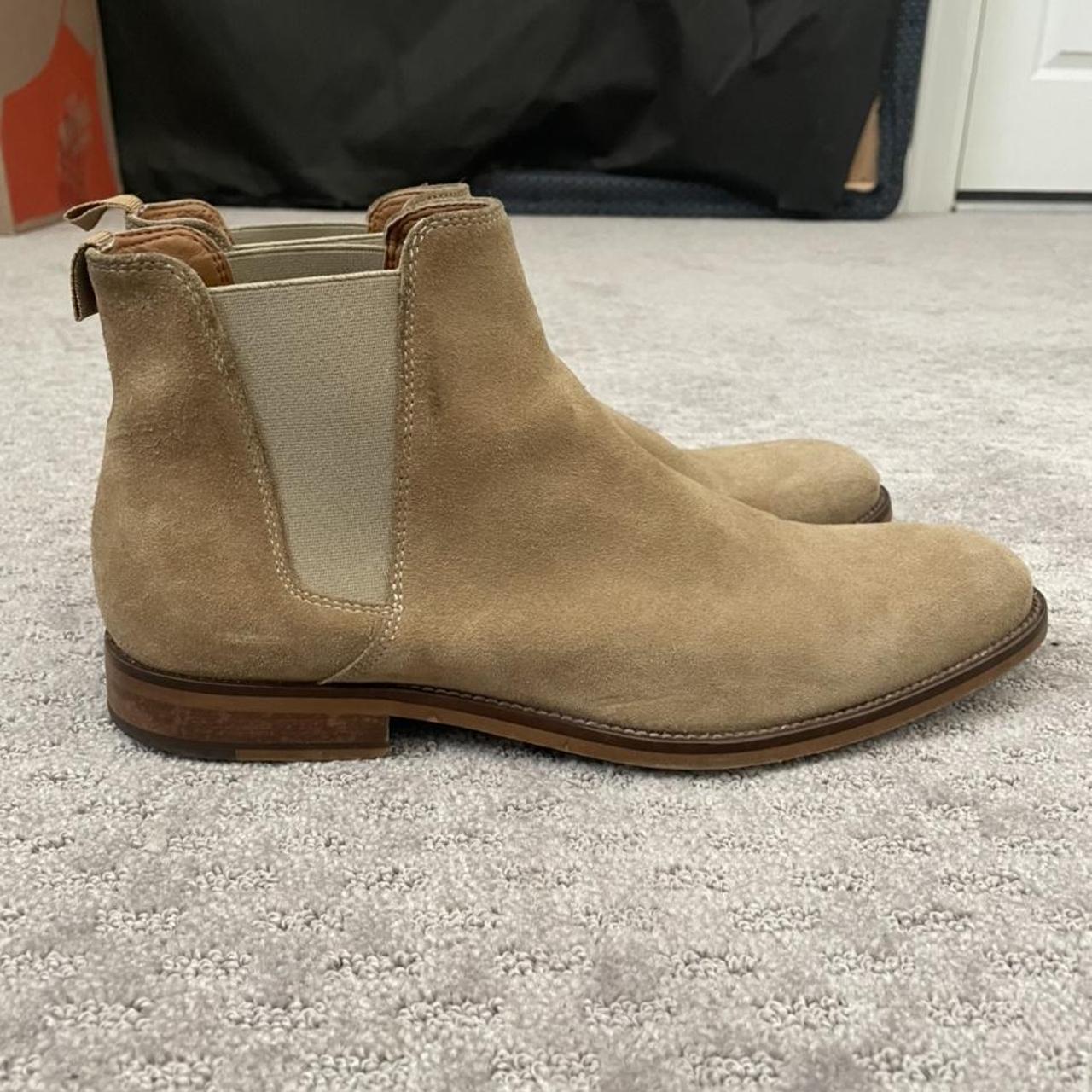 aldo tan chelsea boots