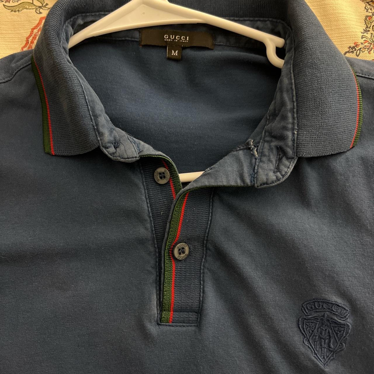 Gucci Men's Navy Polo-shirts | Depop