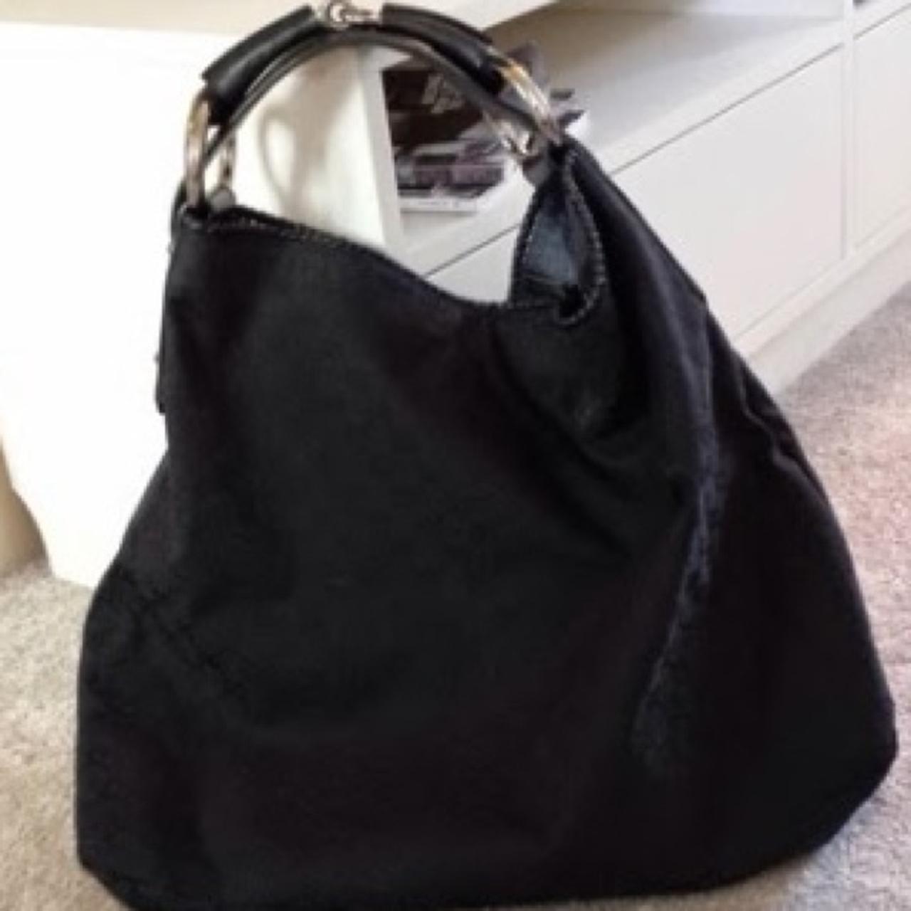 GUCCI - Horsebit GG Canvas Extra Large Hobo Shoulder - Depop