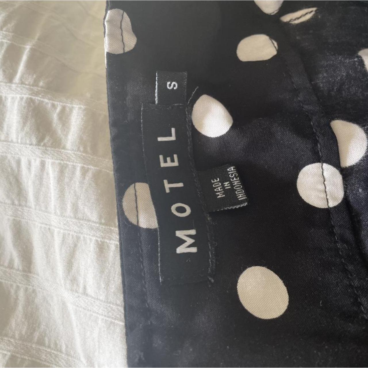 motel rocks polka dot dress