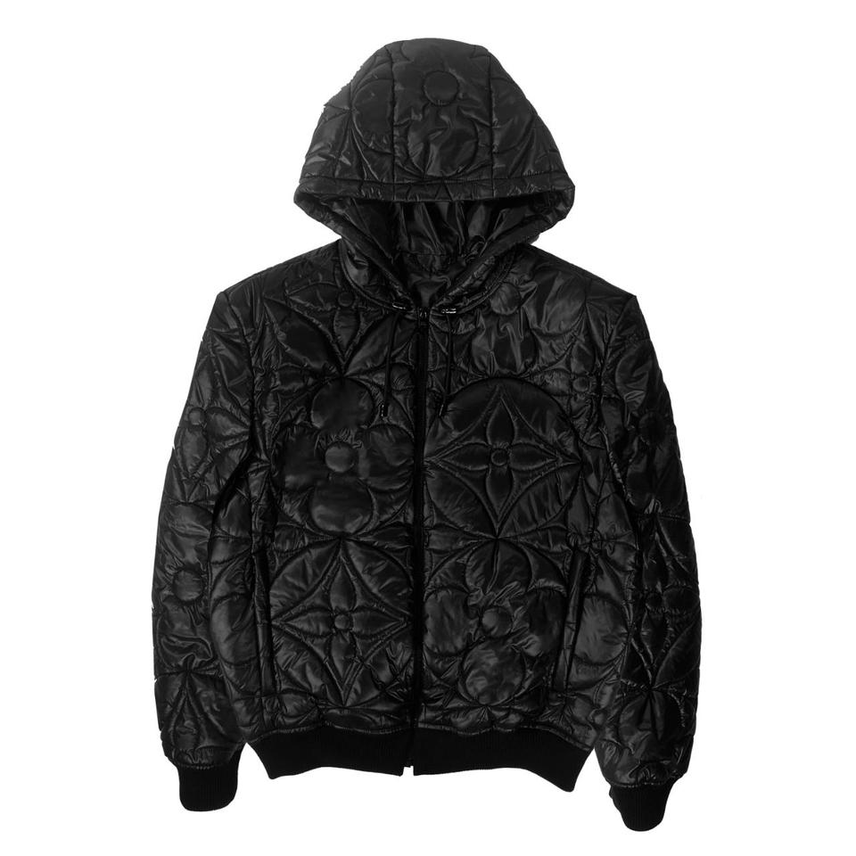 Louis Vuitton Monogram Quilted Hooded Jacket