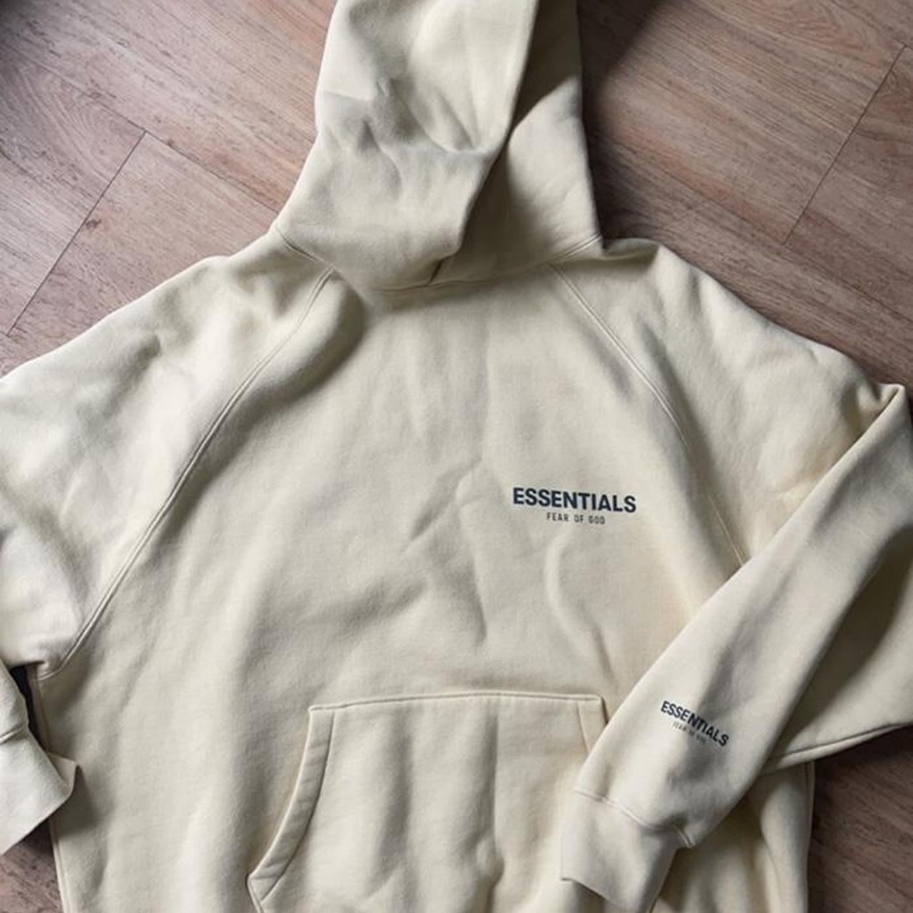 100% authentic Fear of God Essentials hoodie size... - Depop