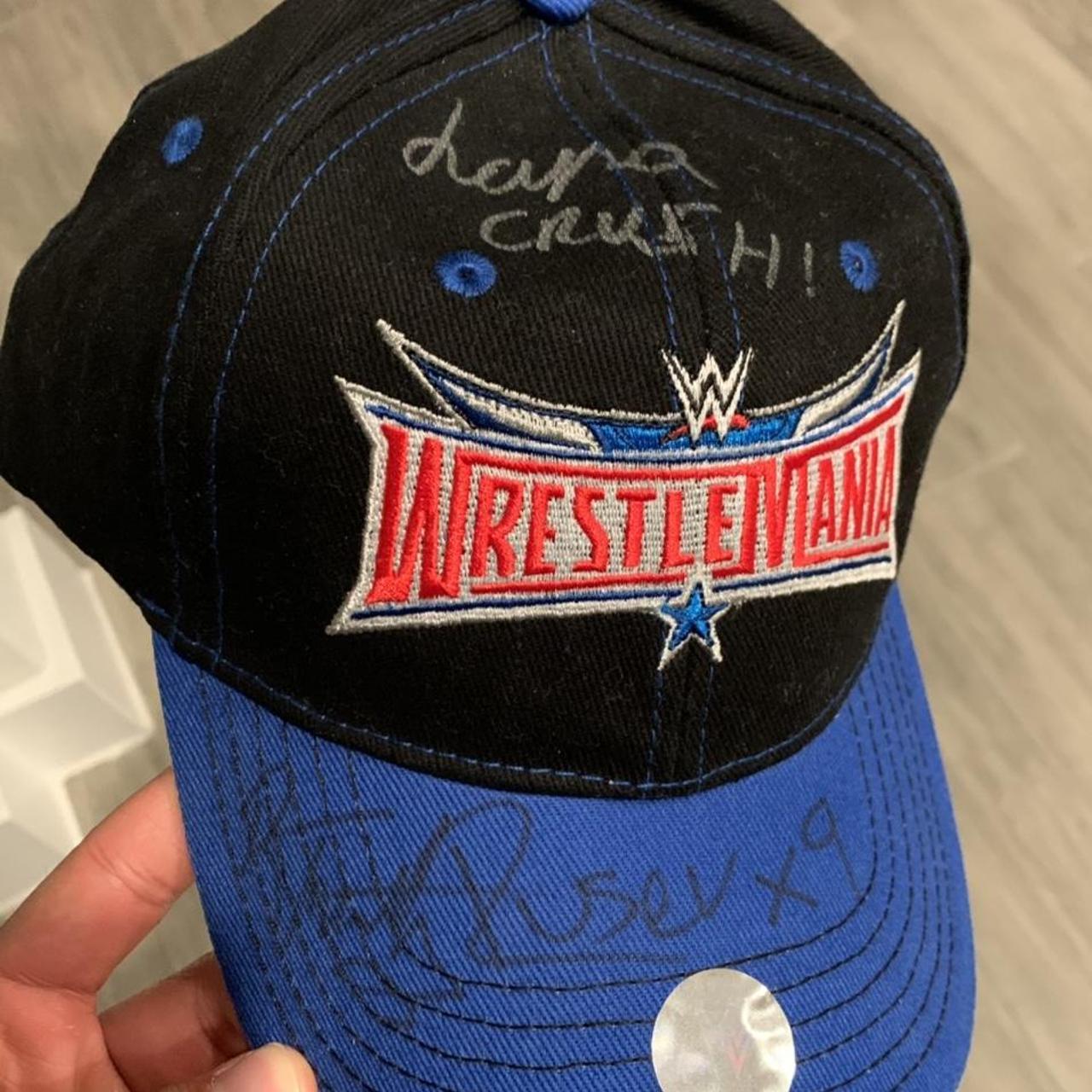 Wrestlemania 32 Autographed Strapback Hat New WWE... - Depop