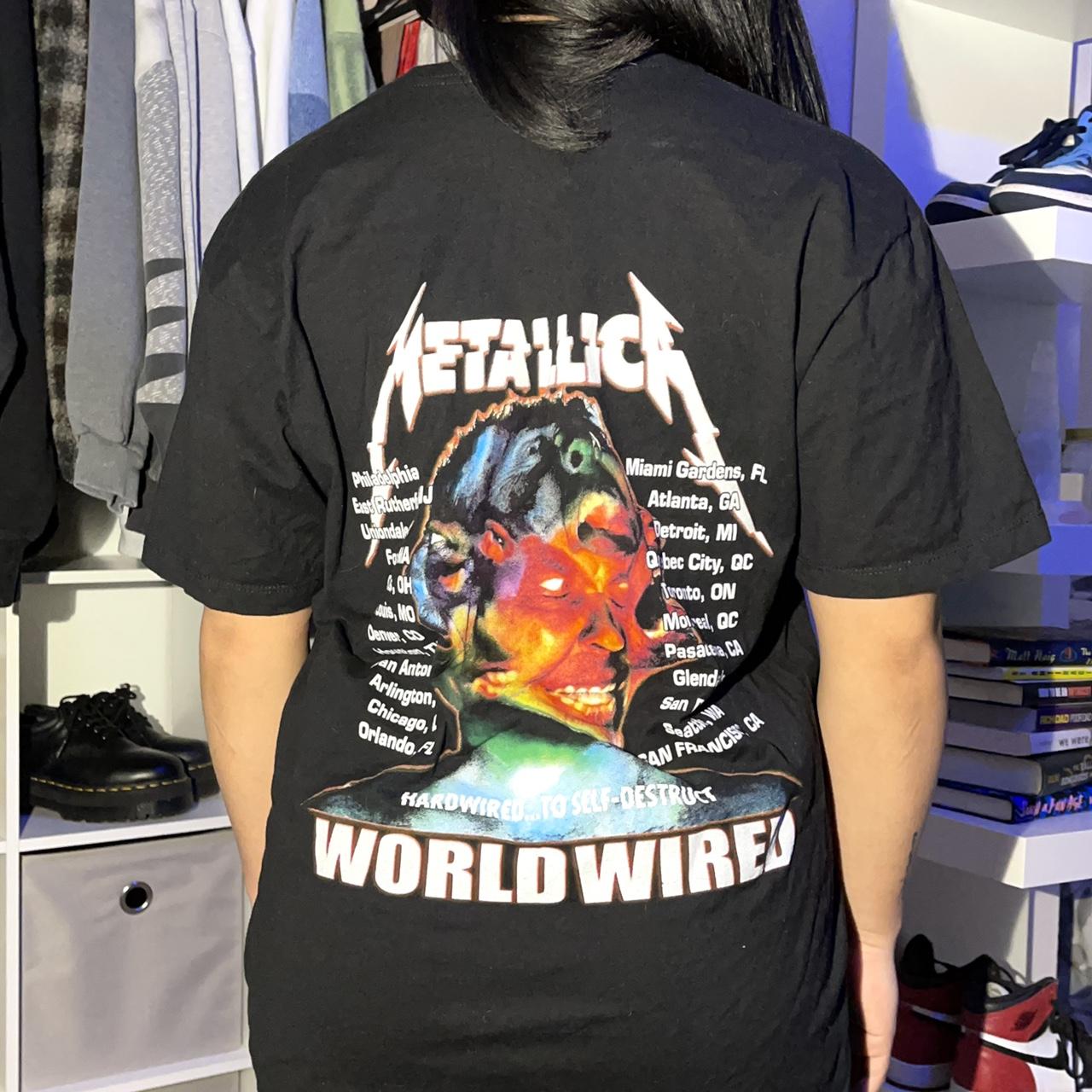 Metallica WorldWired Tour Tshirt 💌 Great worn... Depop
