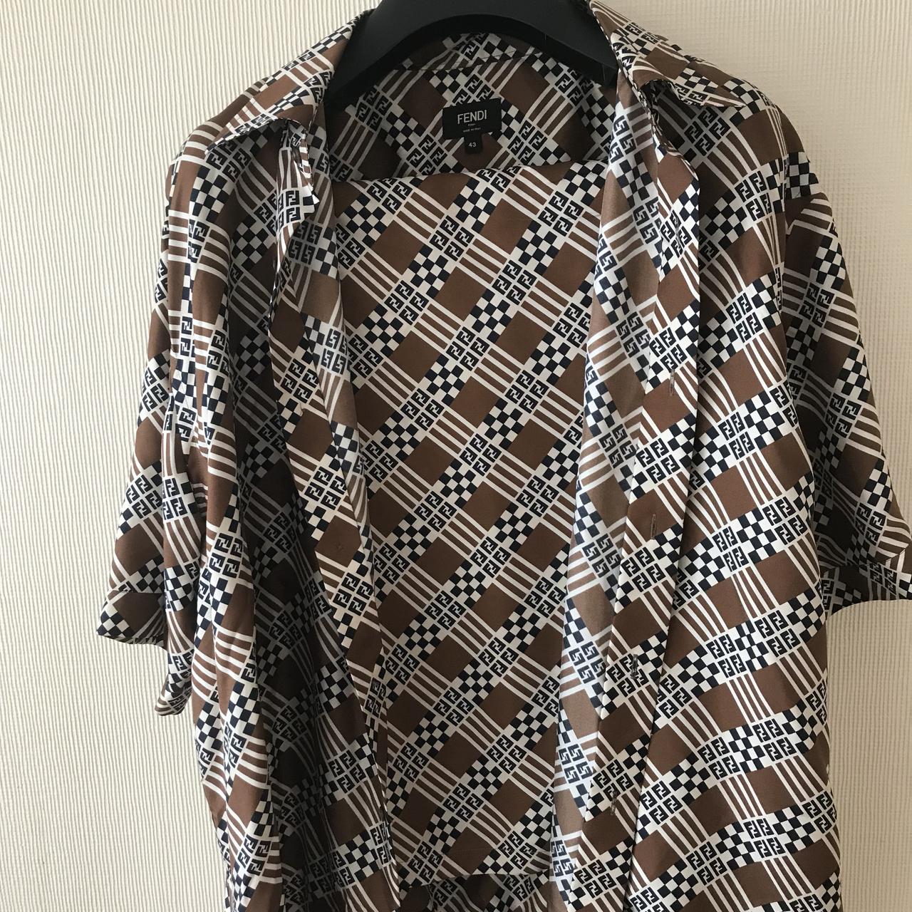 Fendi silk outlet shirt