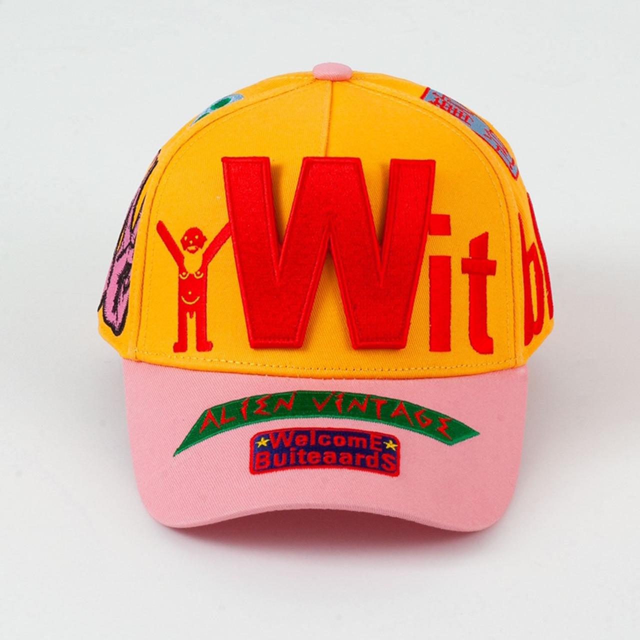 High Quality Fashion Walter Van Beirendonck Flocked High Street Hip Hop  Long Brim Bear Ears Men's Baseball Cap Hats for Women - AliExpress