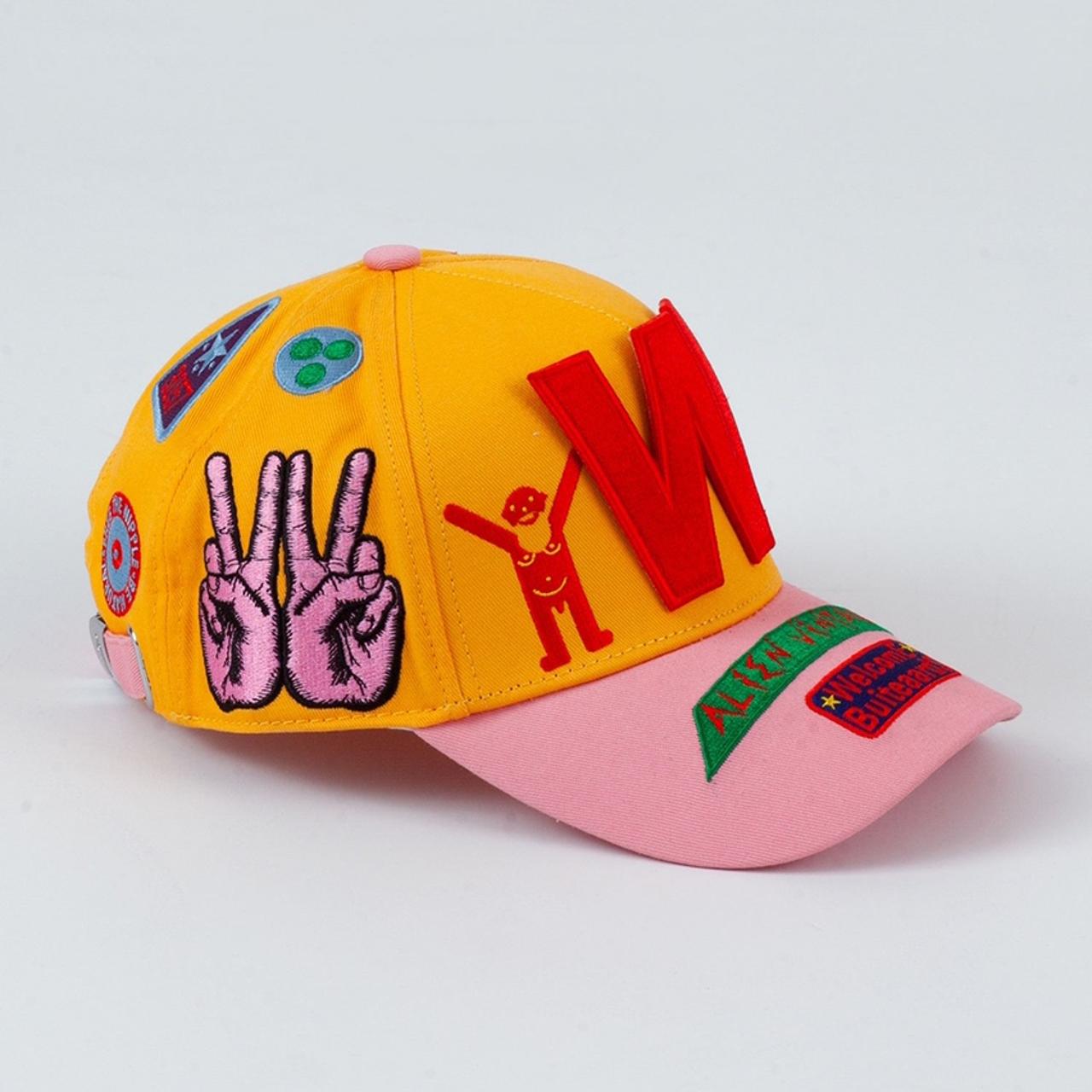 High Quality Fashion Walter Van Beirendonck Flocked High Street Hip Hop  Long Brim Bear Ears Men's Baseball Cap Hats for Women - AliExpress