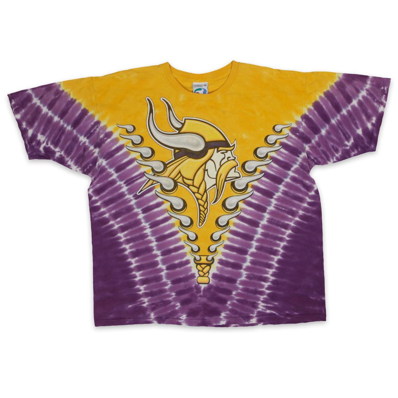 vikings tie dye shirt