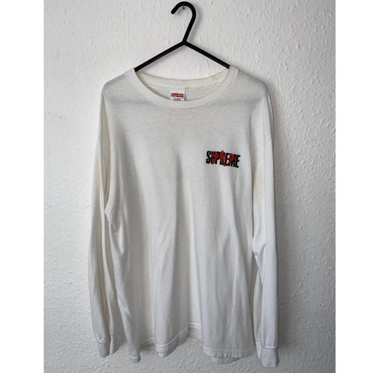 supreme akira long sleeve white