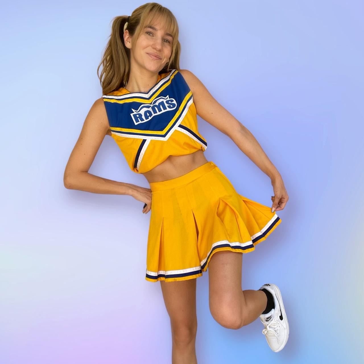 SUOER CUTE, REAL VINTAGE, YELLOW AND BLUE,... - Depop