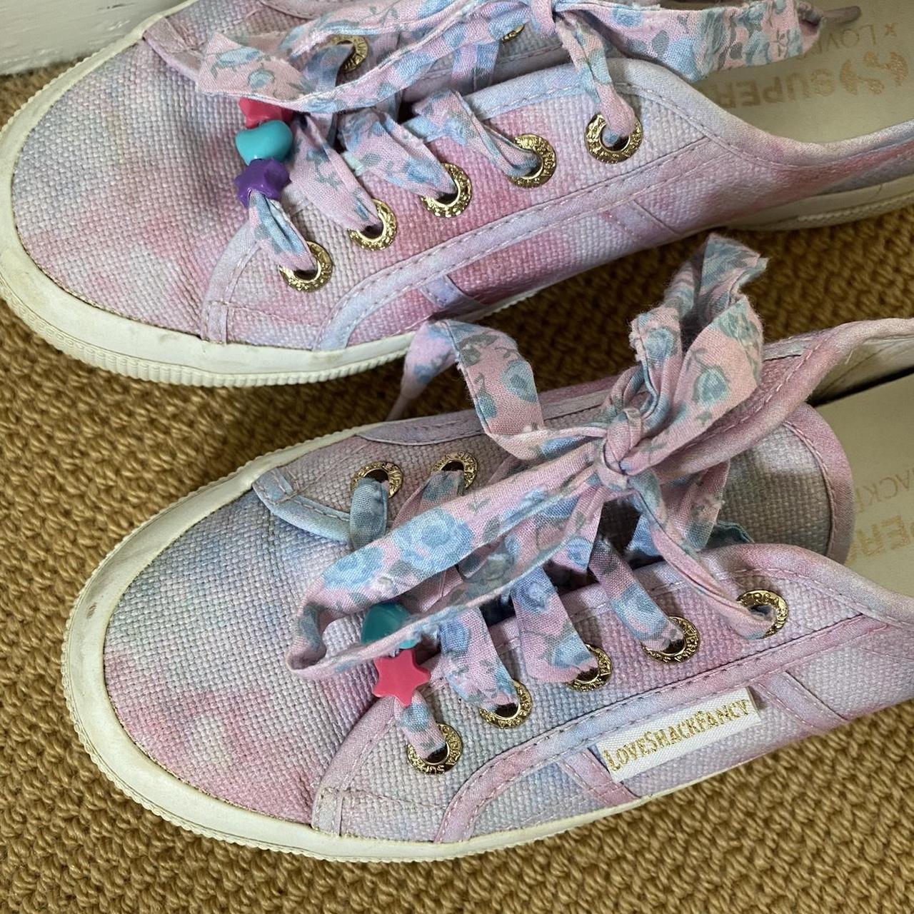 SUPERGA X LOVE SHACK FANCY LIMITED EDITION PAIR.... Depop
