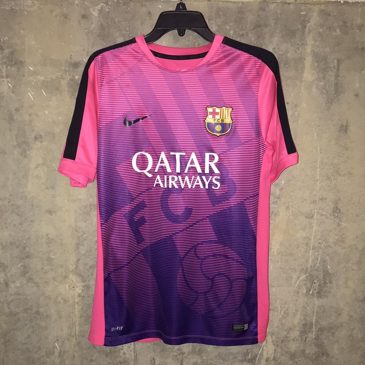 barca neon jersey