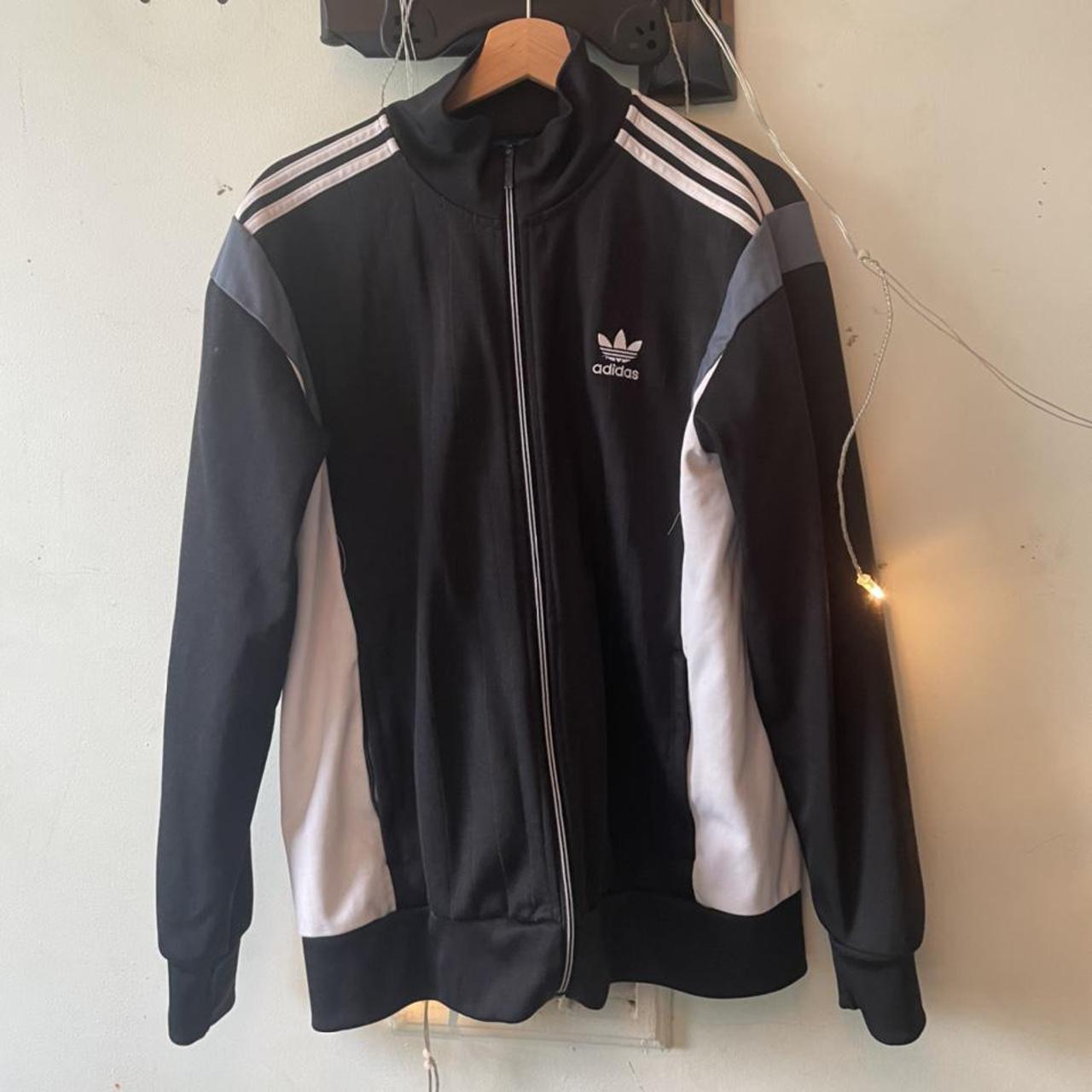 Mens adidas track jacket, size medium adidas Depop