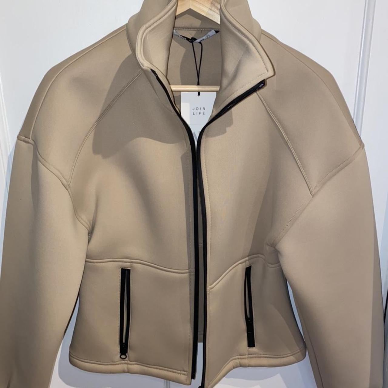 zara scuba jacket