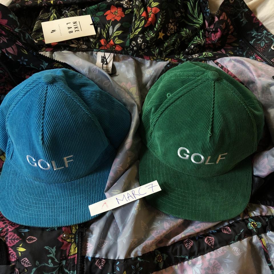 Golfwang cap Green 9/10 corduroy Early golf seen in | Depop