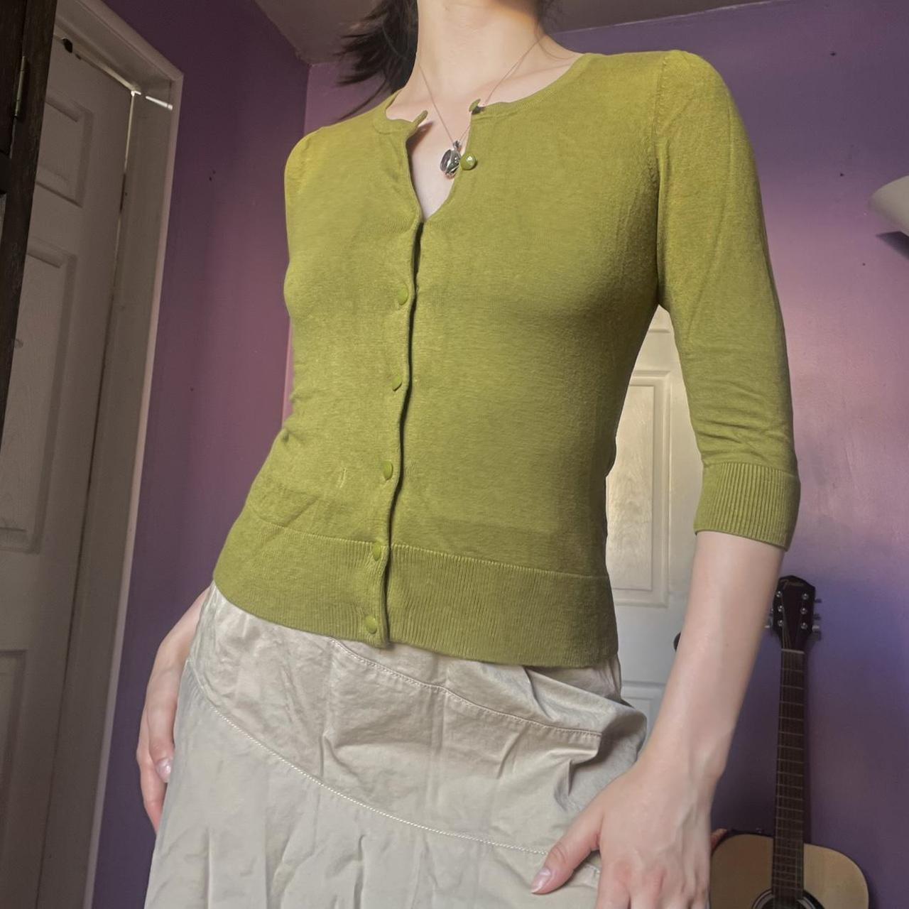 Product Image 1 - vintage earthy green cardigan 

by