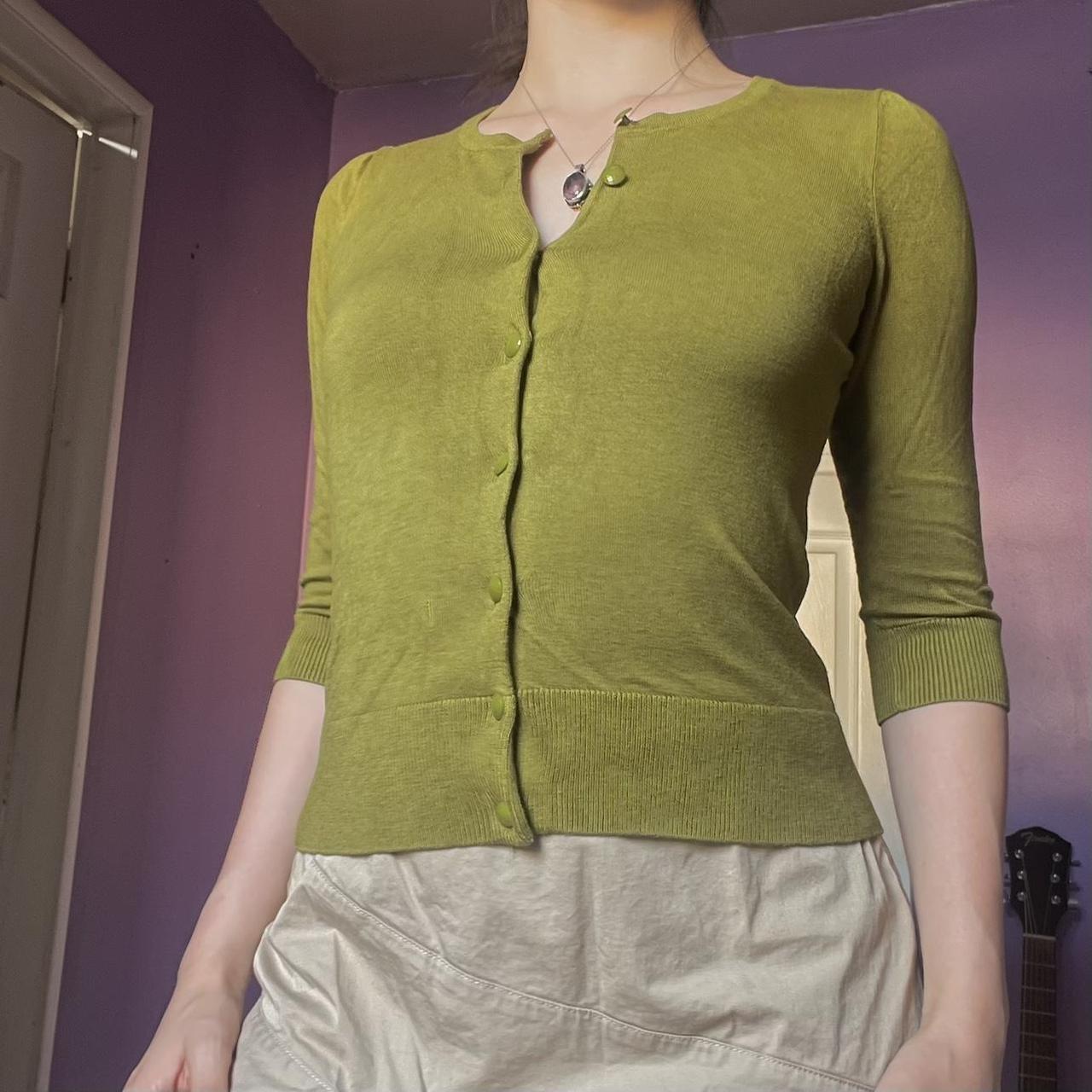 Product Image 3 - vintage earthy green cardigan 

by