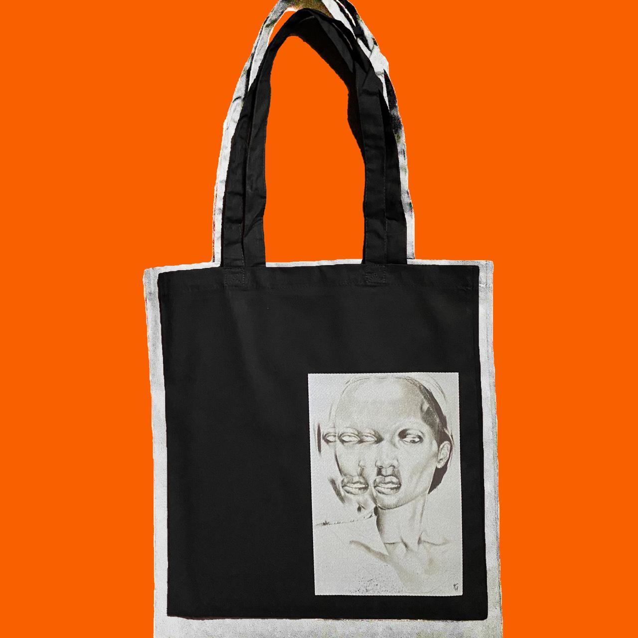 The ‘Ma’ bag 💀💀💀 My artwork printed on a black eco... - Depop