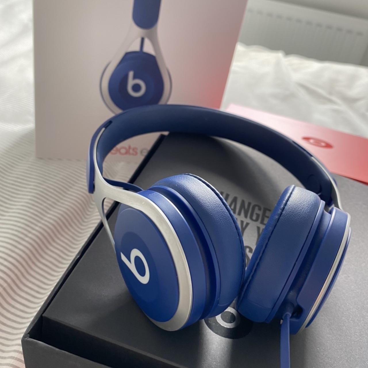 Beats EP Headphones Blue Perfect Condition With Depop