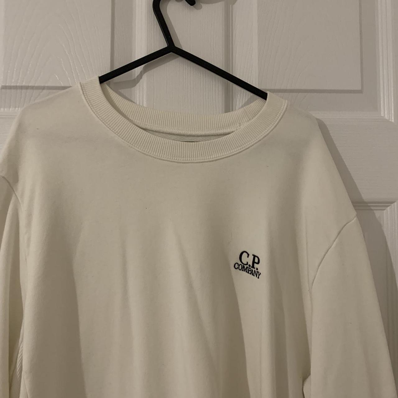 cream cp company jumper