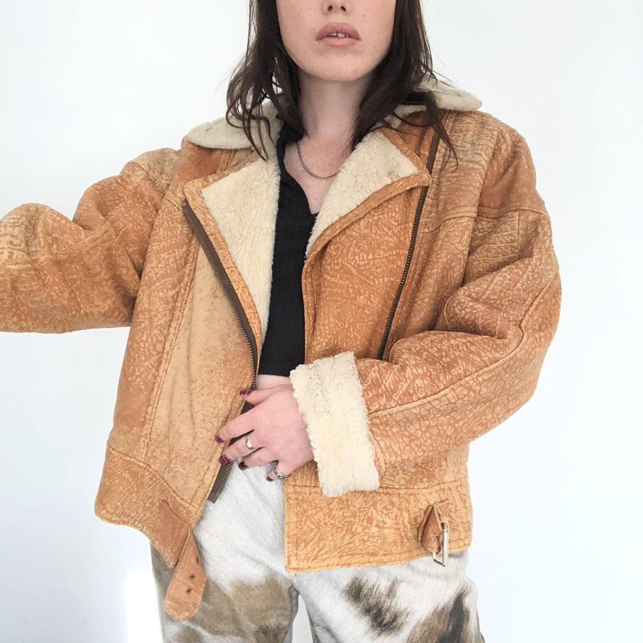 vintage aviator jacket