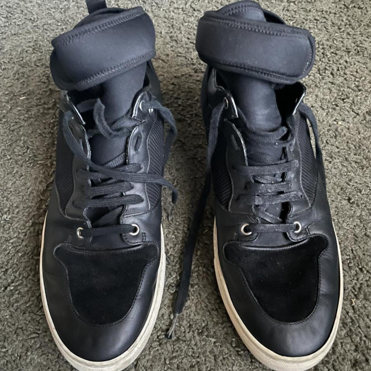 Balenciaga high hot sale sneakers black