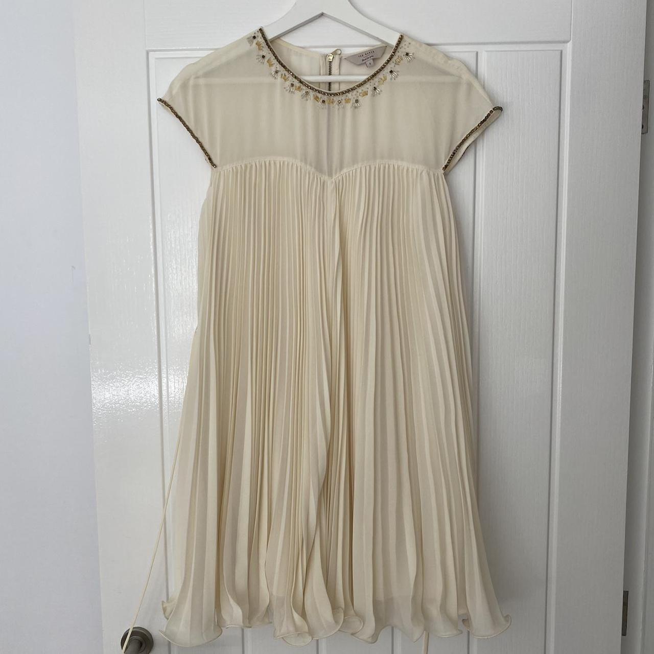 Ted baker hot sale gold dress