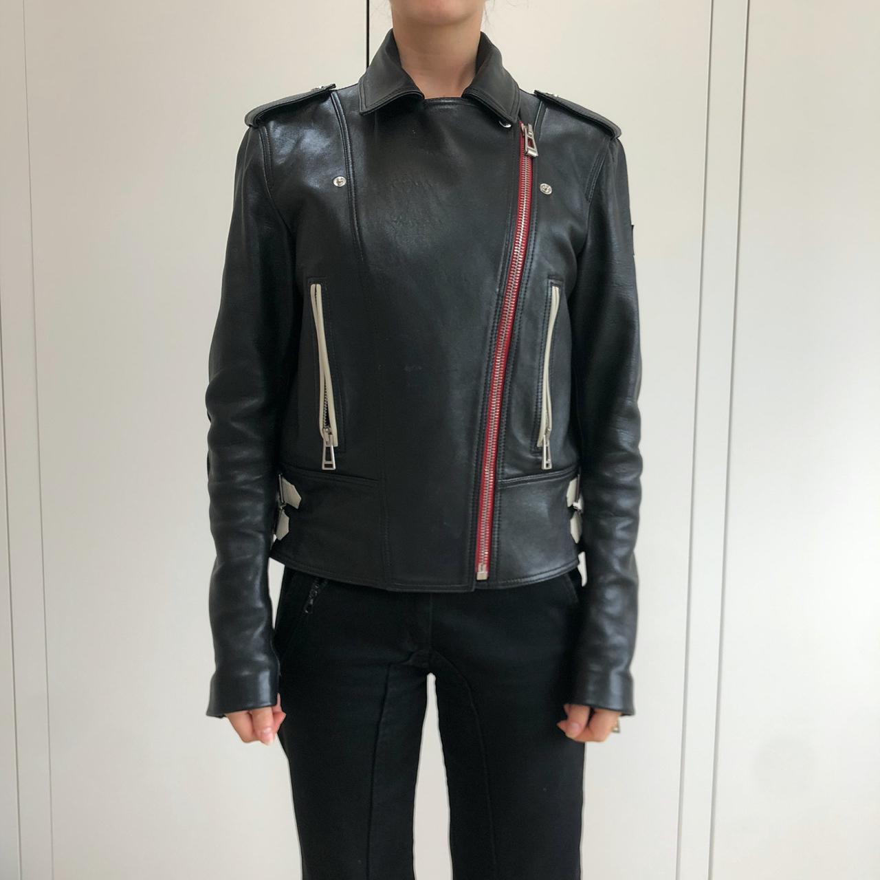 Belstaff Marianne leather jacket. Size 12 but model... - Depop