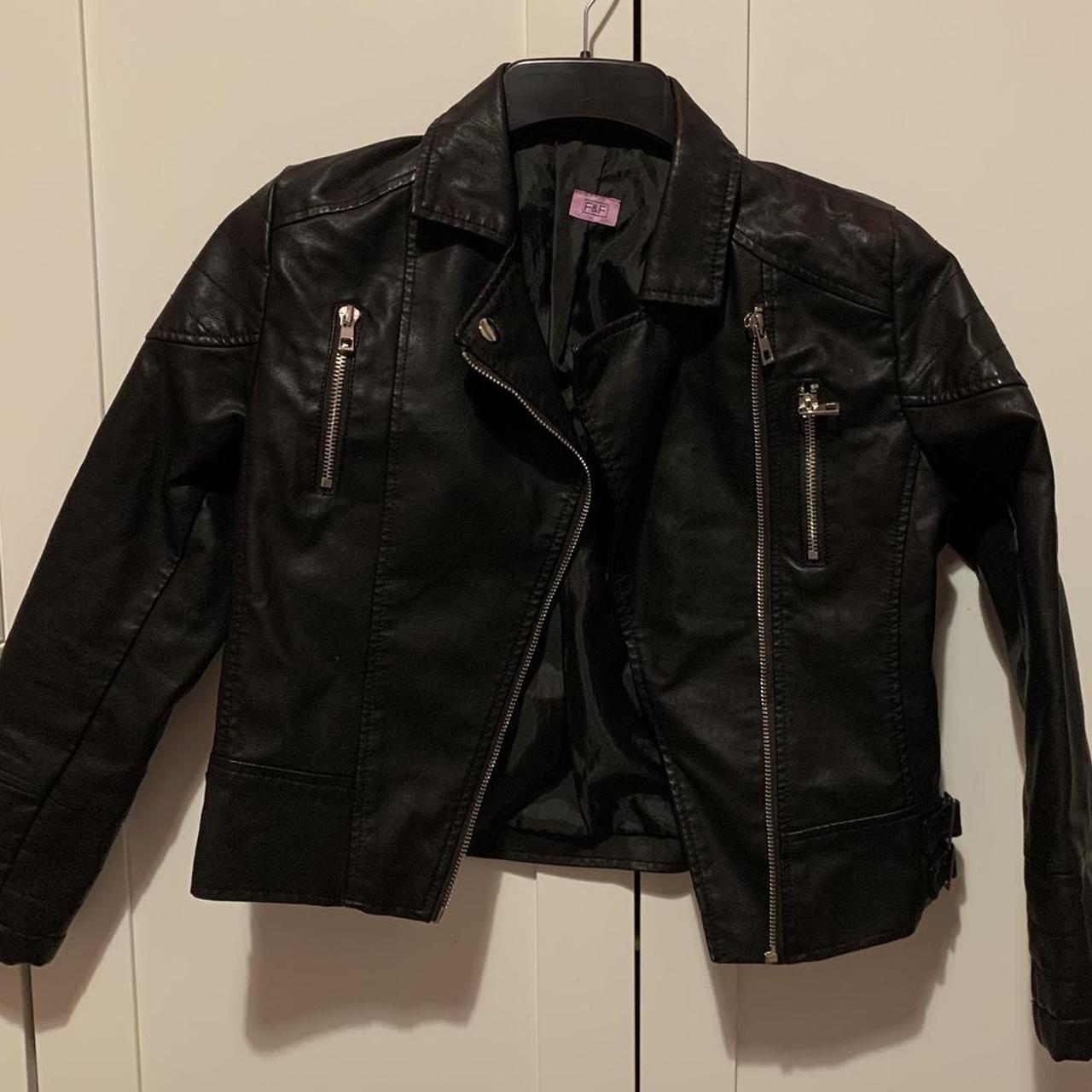 f&f leather shirt