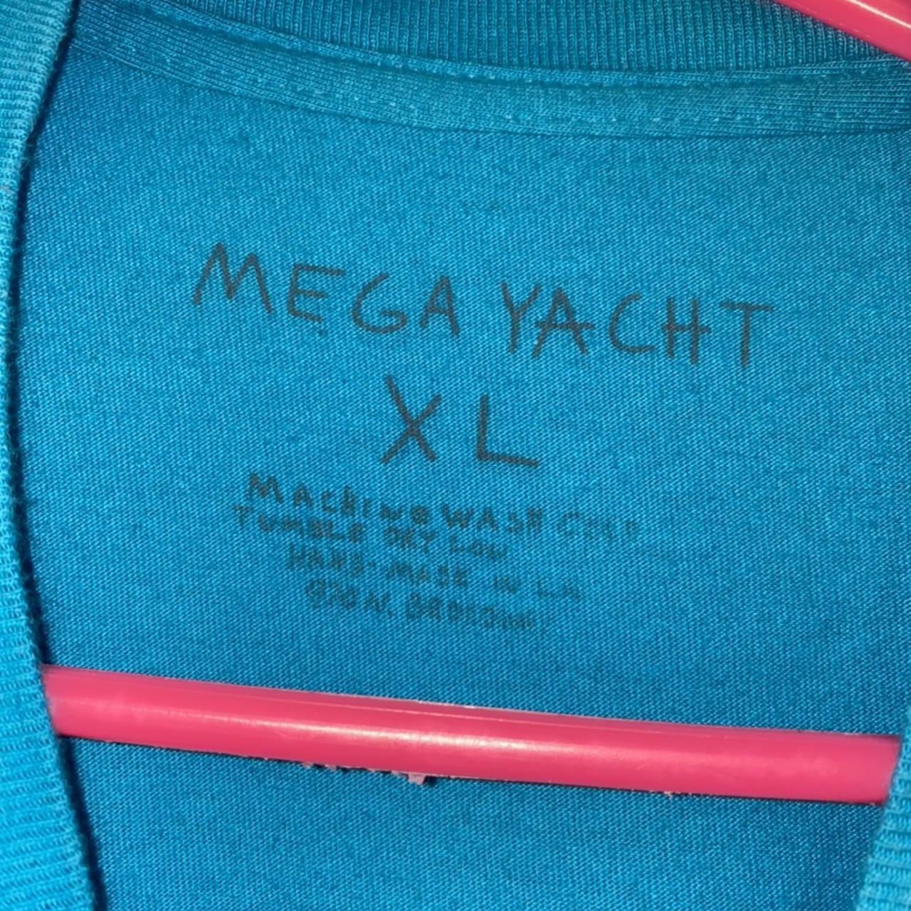 Mega Yacht Louis Vuitton Casper tee , Size : XL, Worn