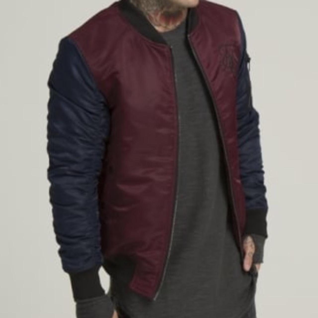 Sik silk sale bomber jacket