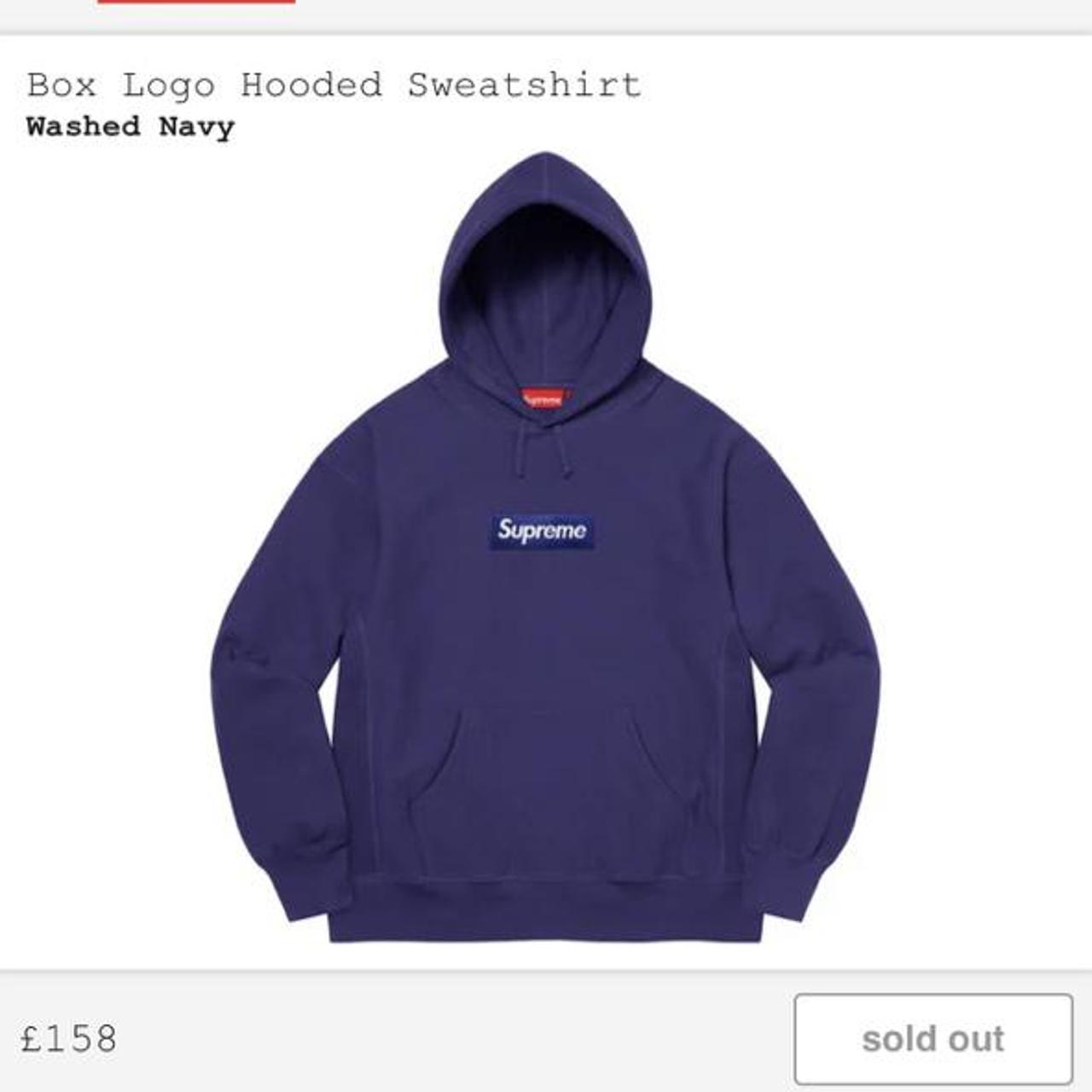 Supreme Box Logo Hoodie Size Large Purple Send in... - Depop