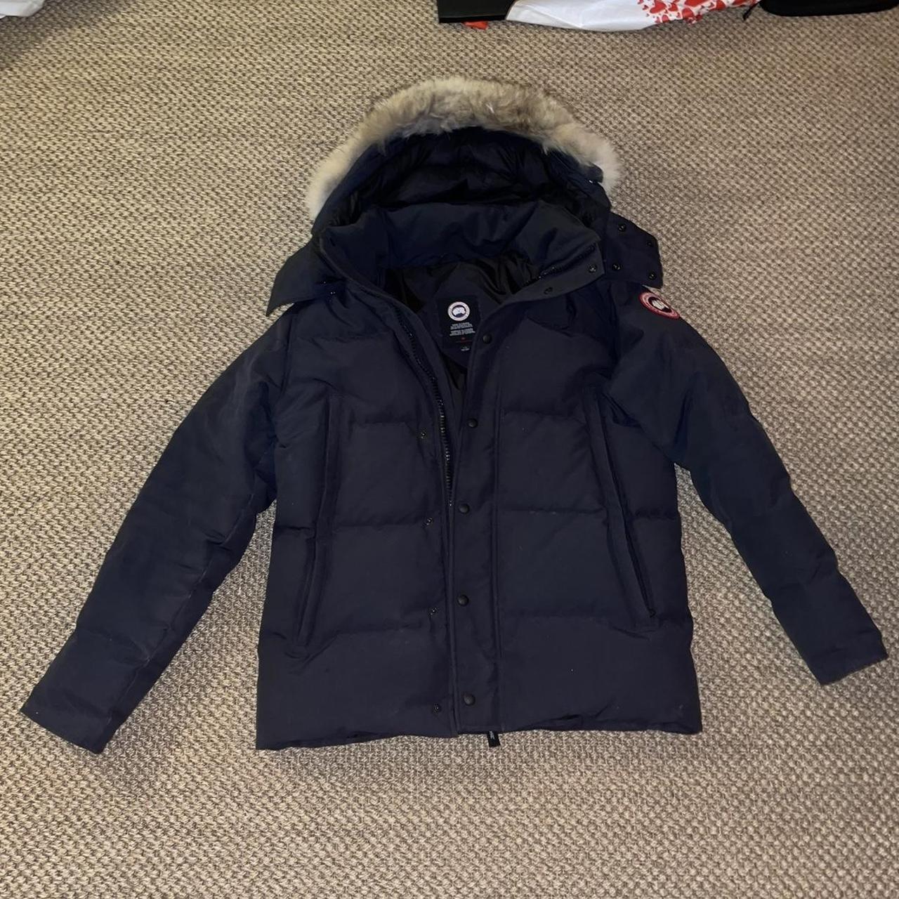 Canada Goose Wyndham Parka Dark blue/Navy Men’s... - Depop