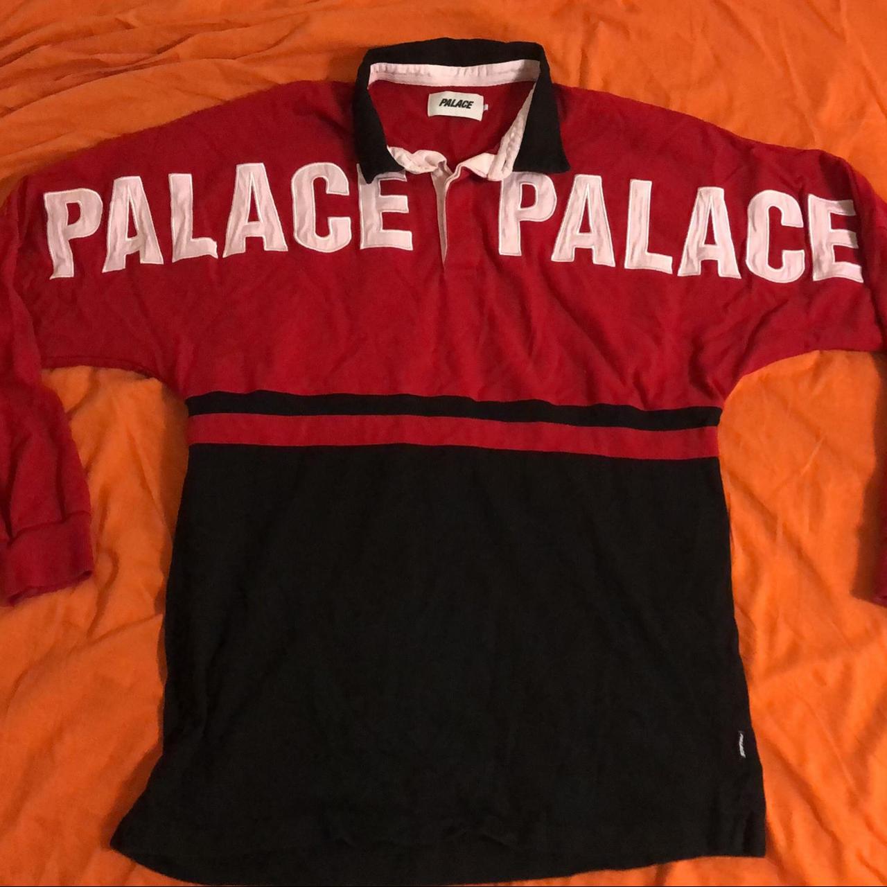 PALACE P2 Rugby shirt  Red