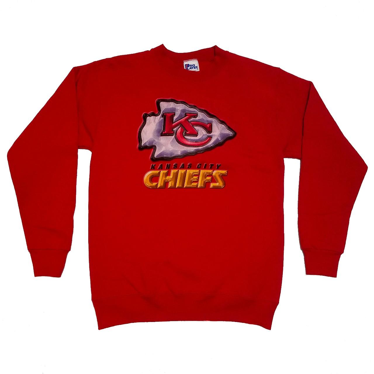 Vintage Kansas City chiefs sweatshirt Recommend - Depop