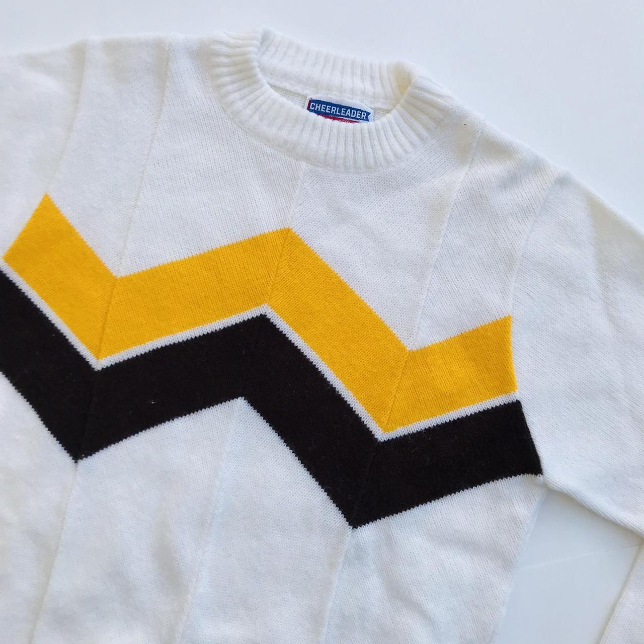 Vintage 70s Cheer Sweater Features Classic And Fun - Depop