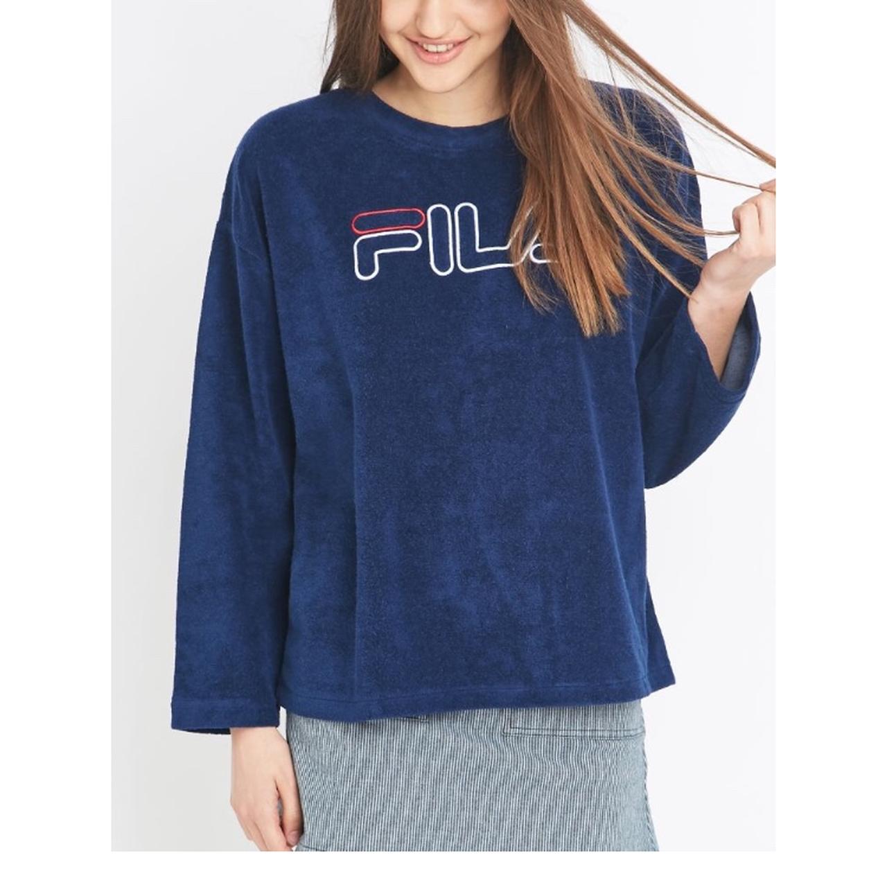 Fila shop blue jumper