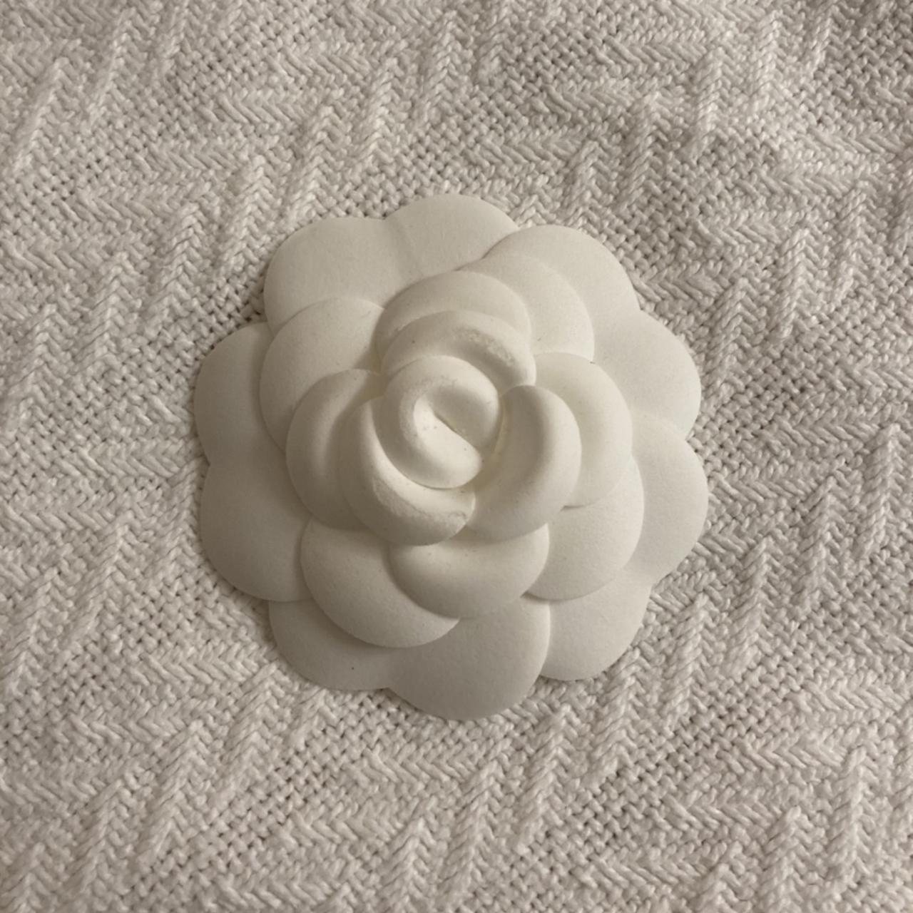 Chanel white camellia flower , brand new, from the