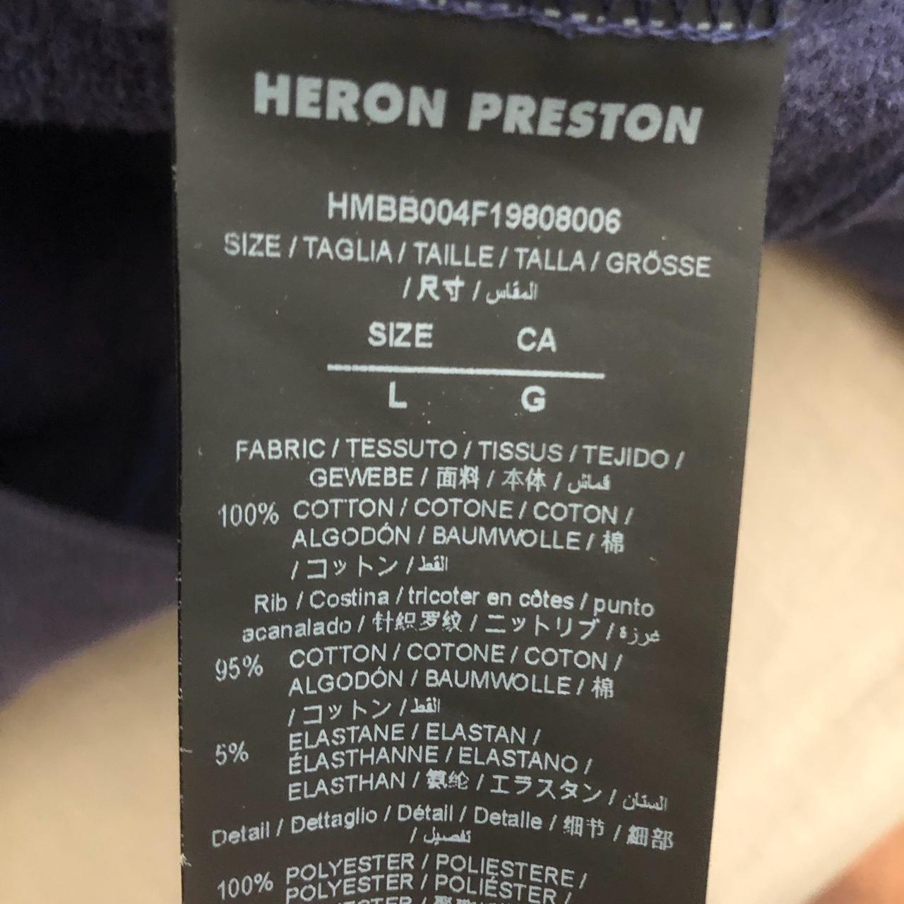 Heron Preston Men's Navy Hoodie (3)